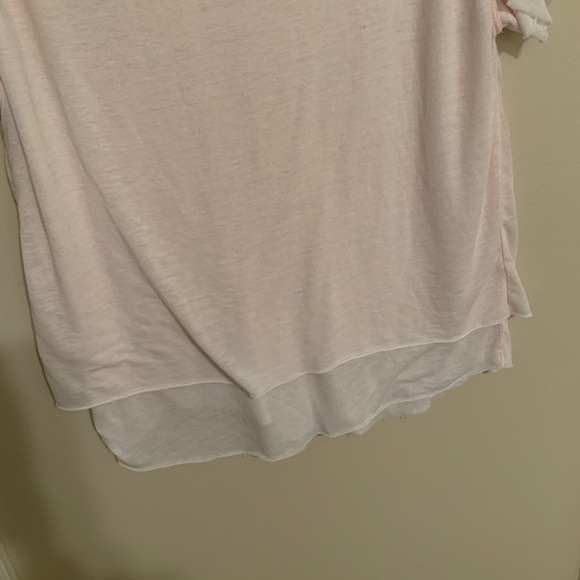 We the free | | pink double lined top | oversized - Picture 4 of 8